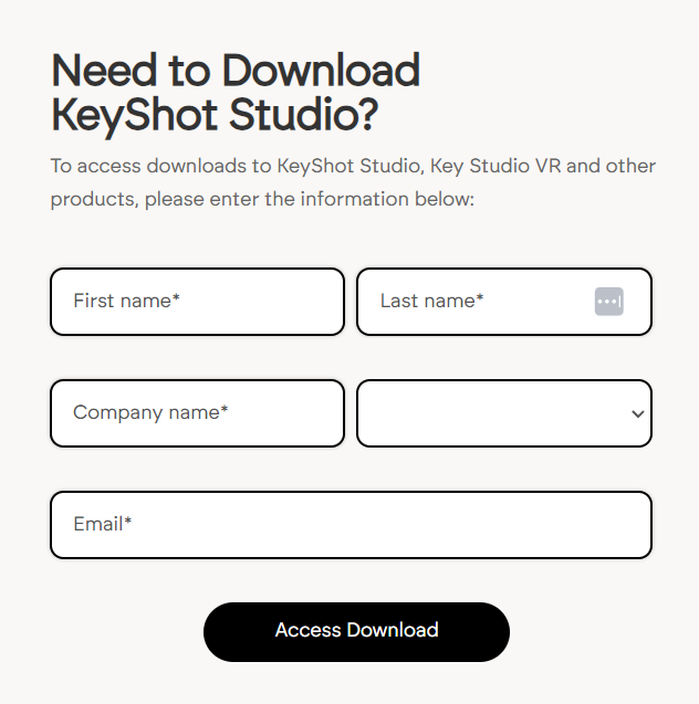 How to Download KeyShot Studio Products